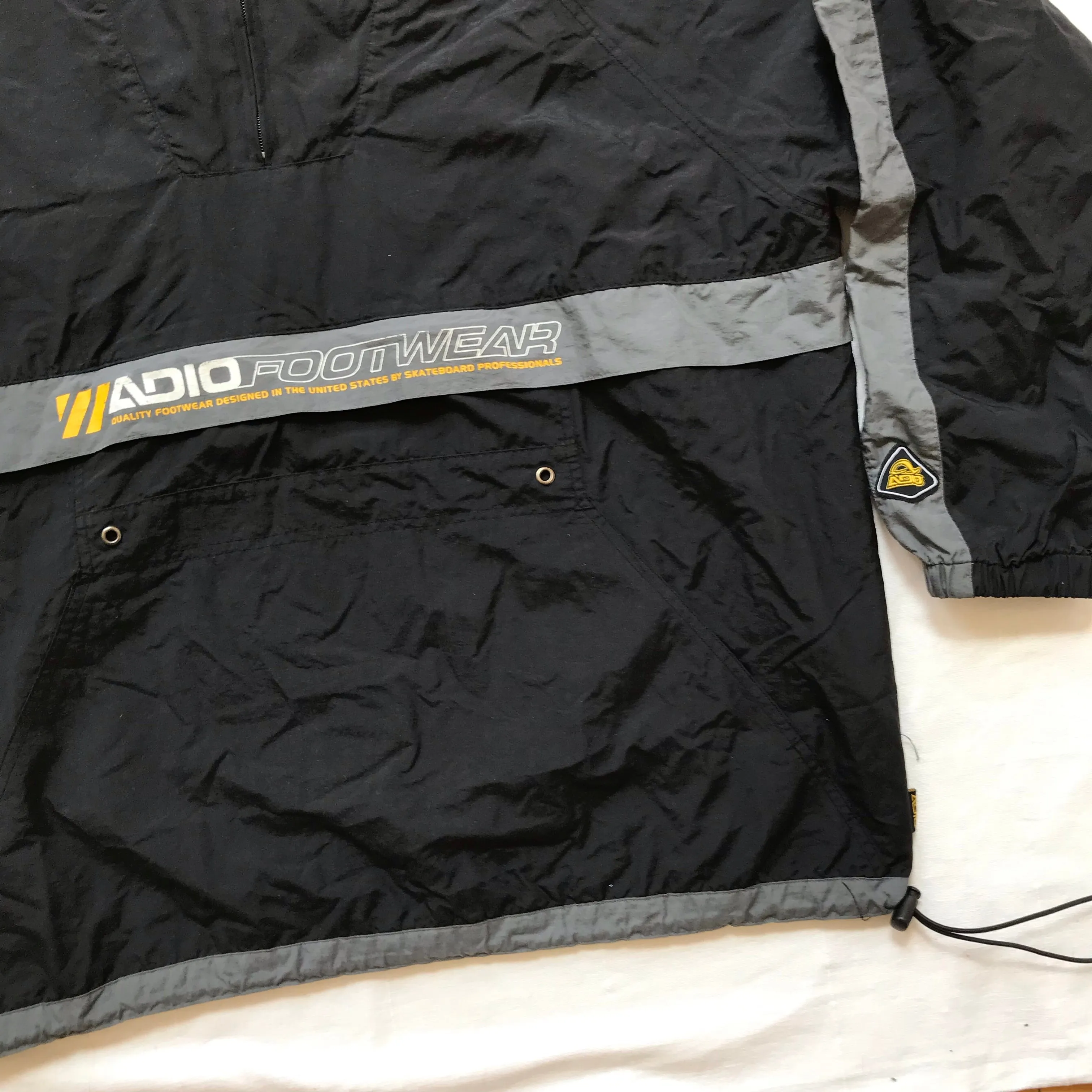 90s Adio footwear windbreaker XL