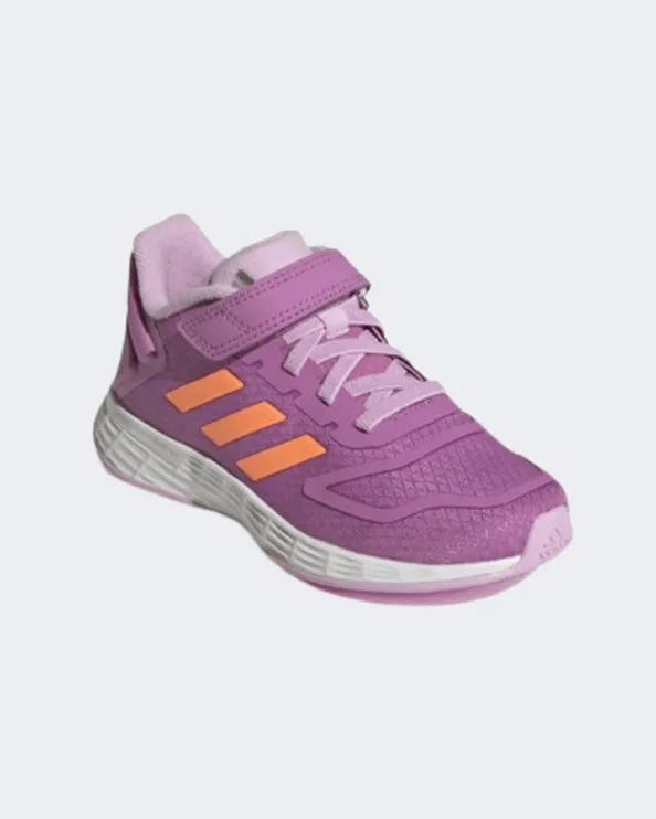 Adidas Duramo 10 Ps-Girls Running Shoes Purple/Orange Gz1795