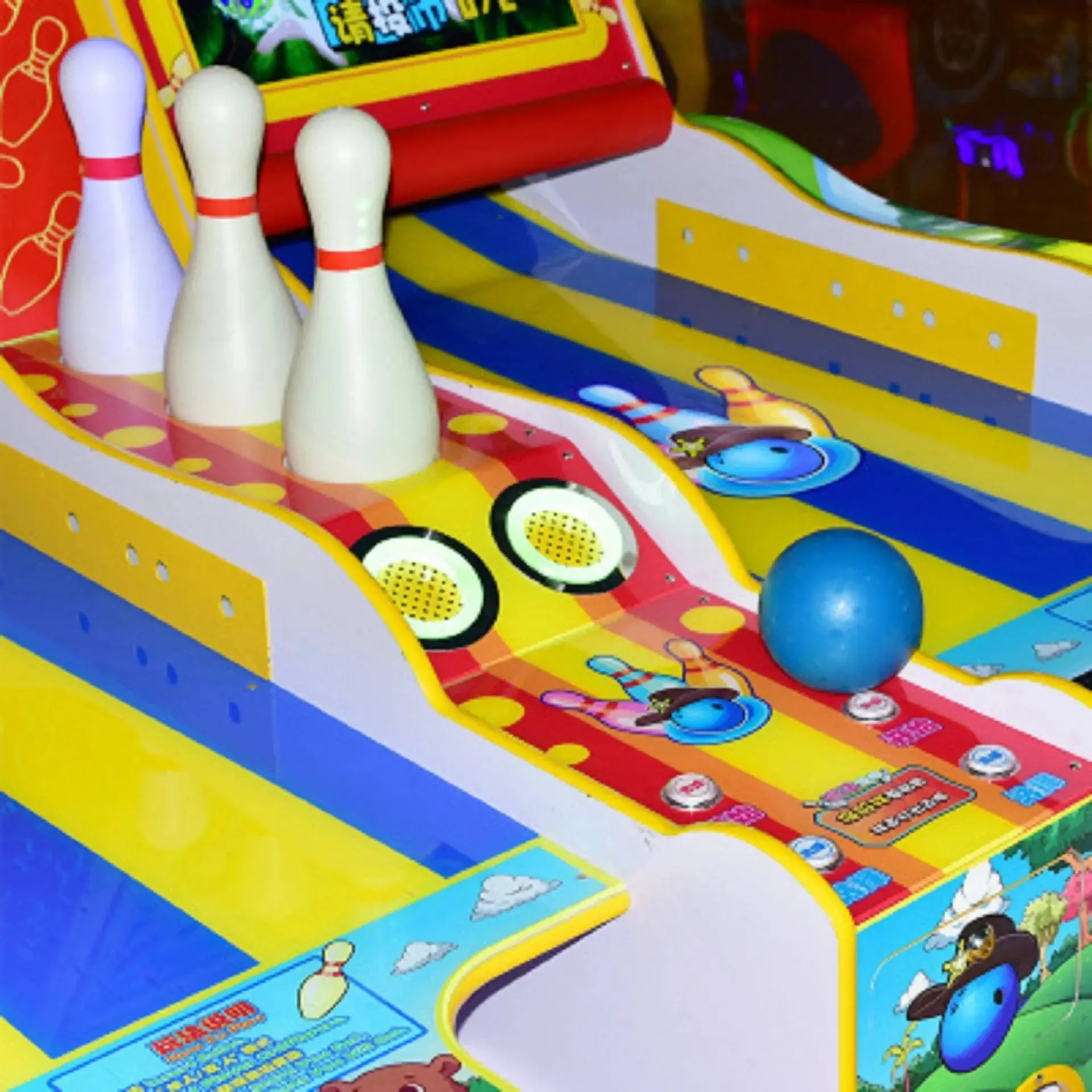 Adventure Bowling sport arcade game machine Hot-sale Entertainment Lottery Redemption games