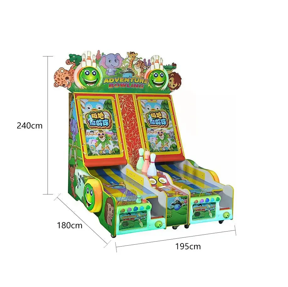 Adventure Bowling sport arcade game machine Hot-sale Entertainment Lottery Redemption games