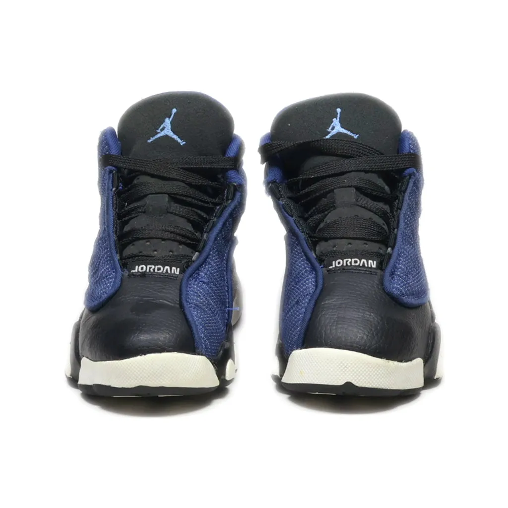 Air Jordan Jordan 13 Retro Brave Sport Shoes Leather Blue Colour For Kids
