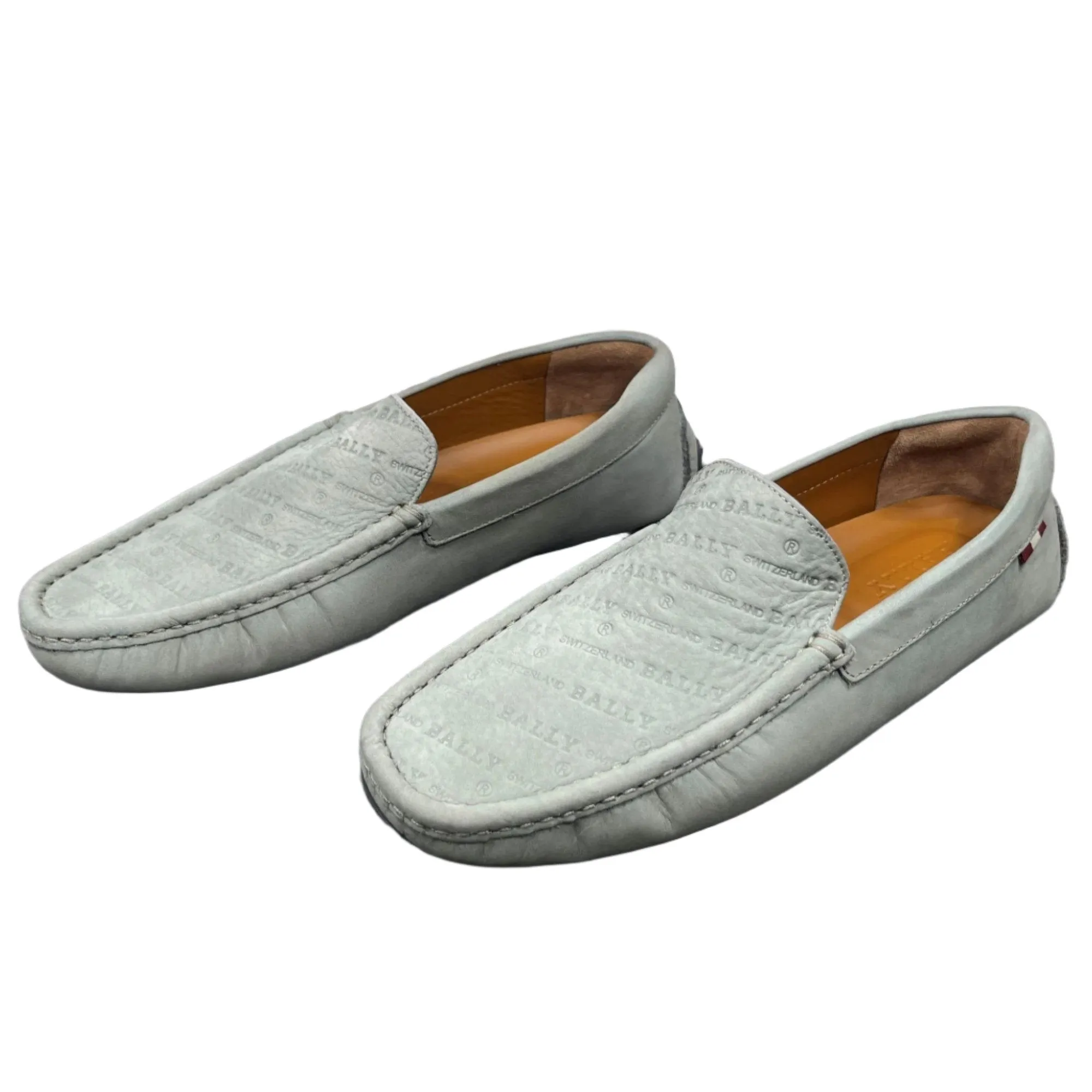 Bally Pico Opale Leather Loafers