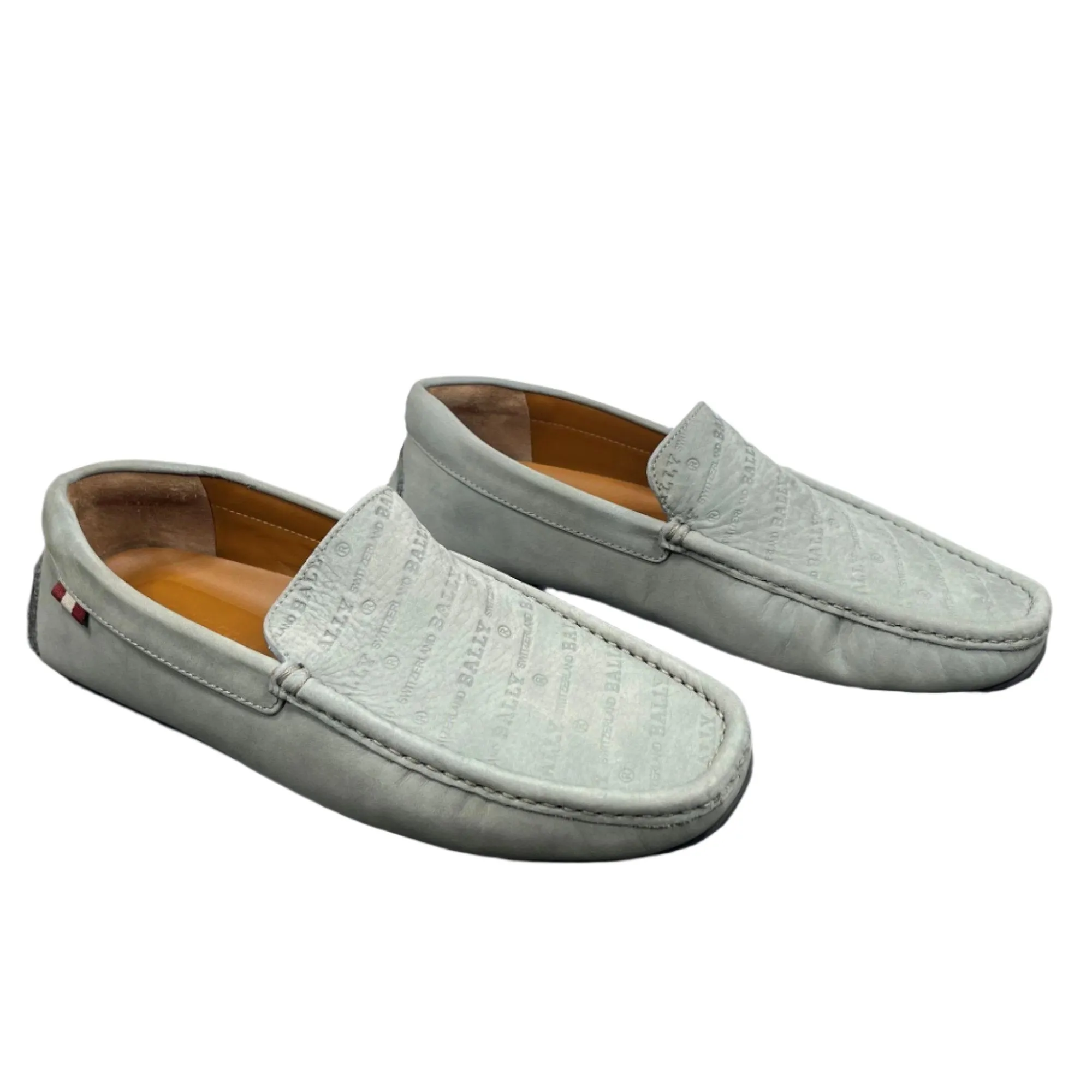 Bally Pico Opale Leather Loafers