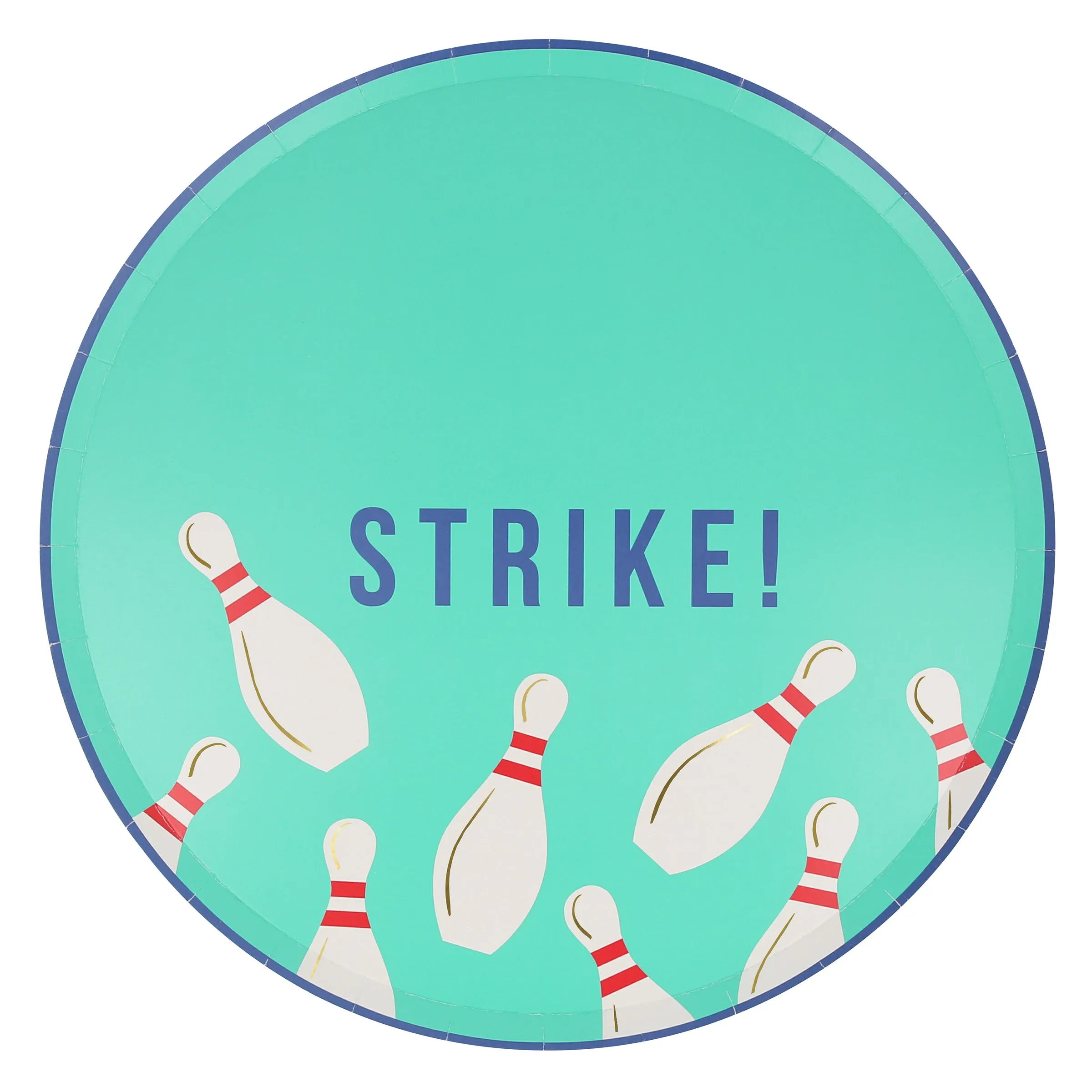 Bowling Dinner Plates (x 8)