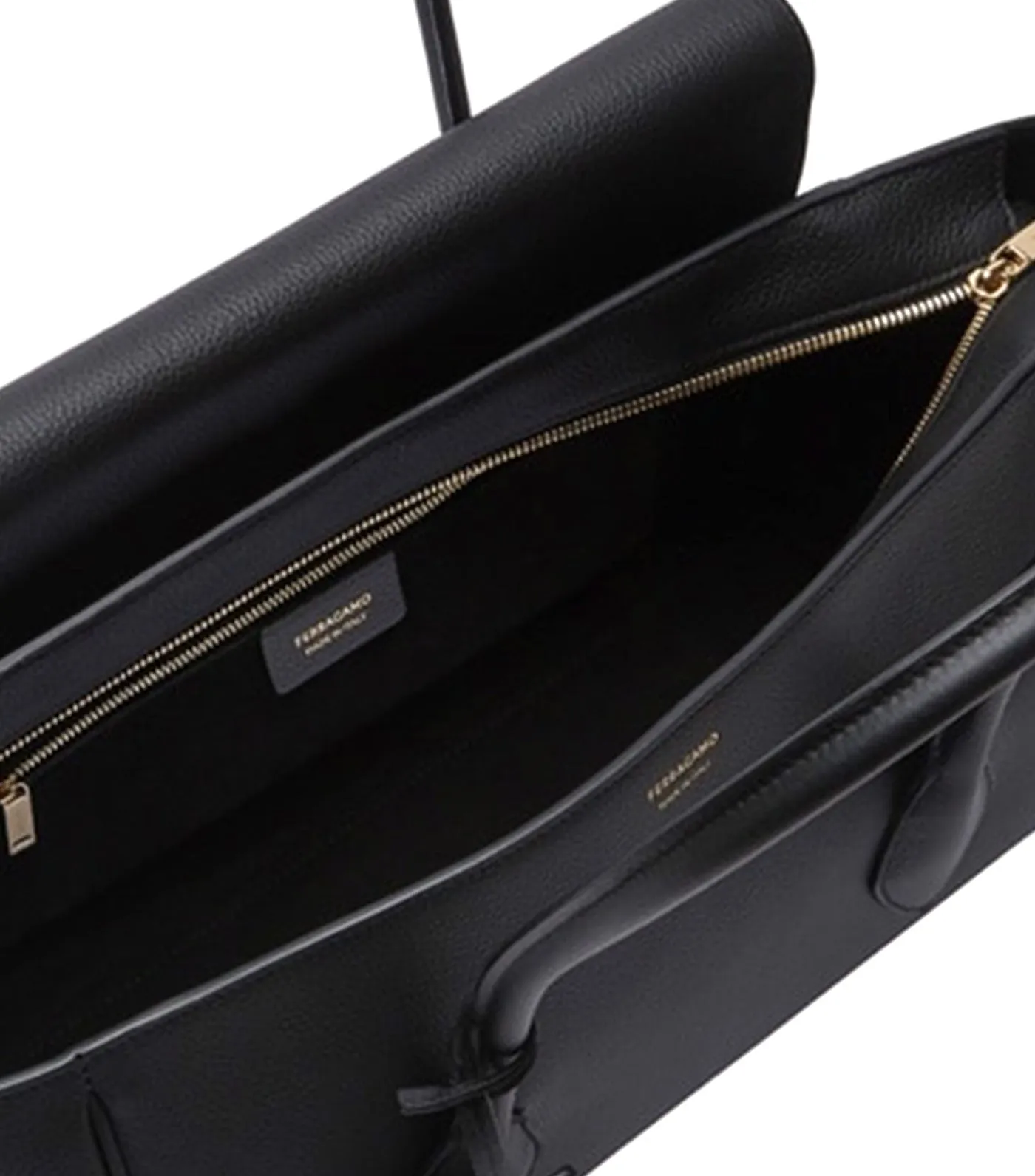 East-West Tote Bag (M) Black