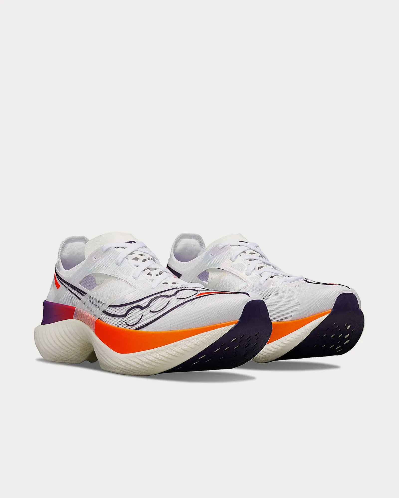 Endorphin Elite White / ViZiRed Running Shoes