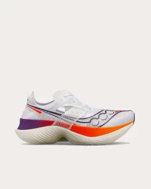 Endorphin Elite White / ViZiRed Running Shoes