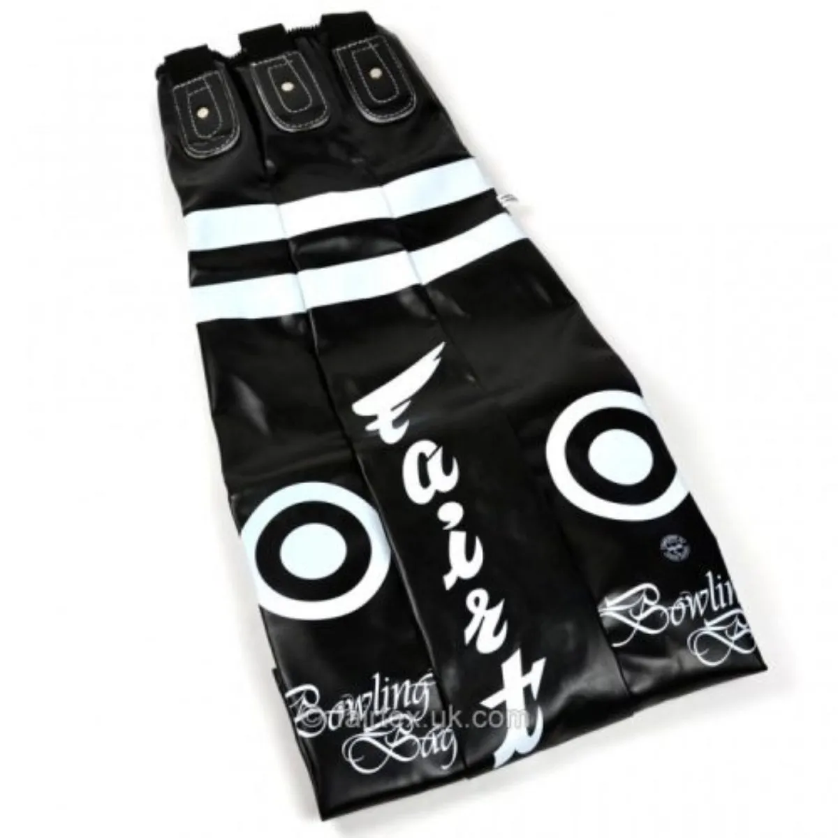 Fairtex HB10 Bowling Bag (Un-filled) Black/White