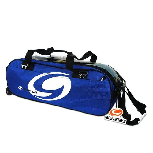 Genesis Sport 3 Ball Rolling Tote Bowling Bag