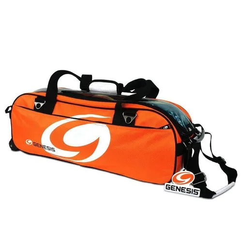 Genesis Sport 3 Ball Rolling Tote Bowling Bag