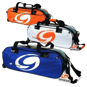 Genesis Sport 3 Ball Rolling Tote Bowling Bag