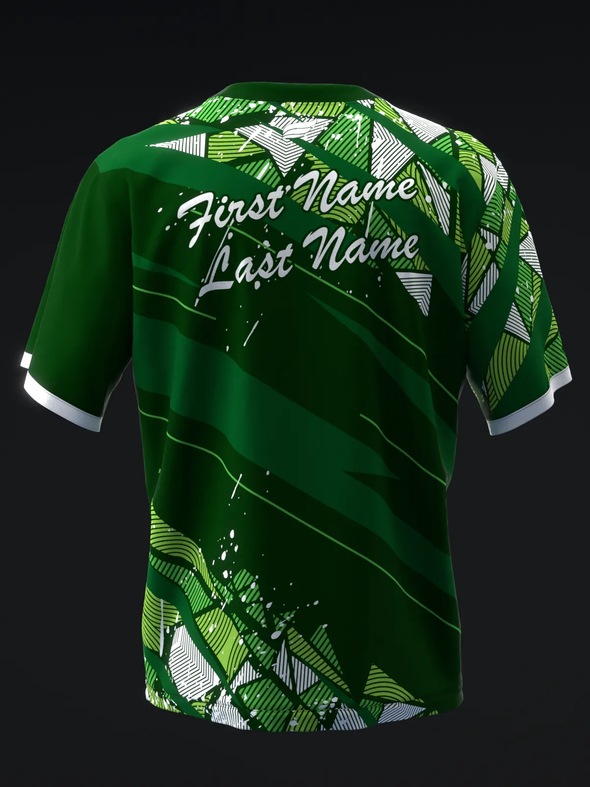GLATTER - GREEN - BOWLING JERSEY