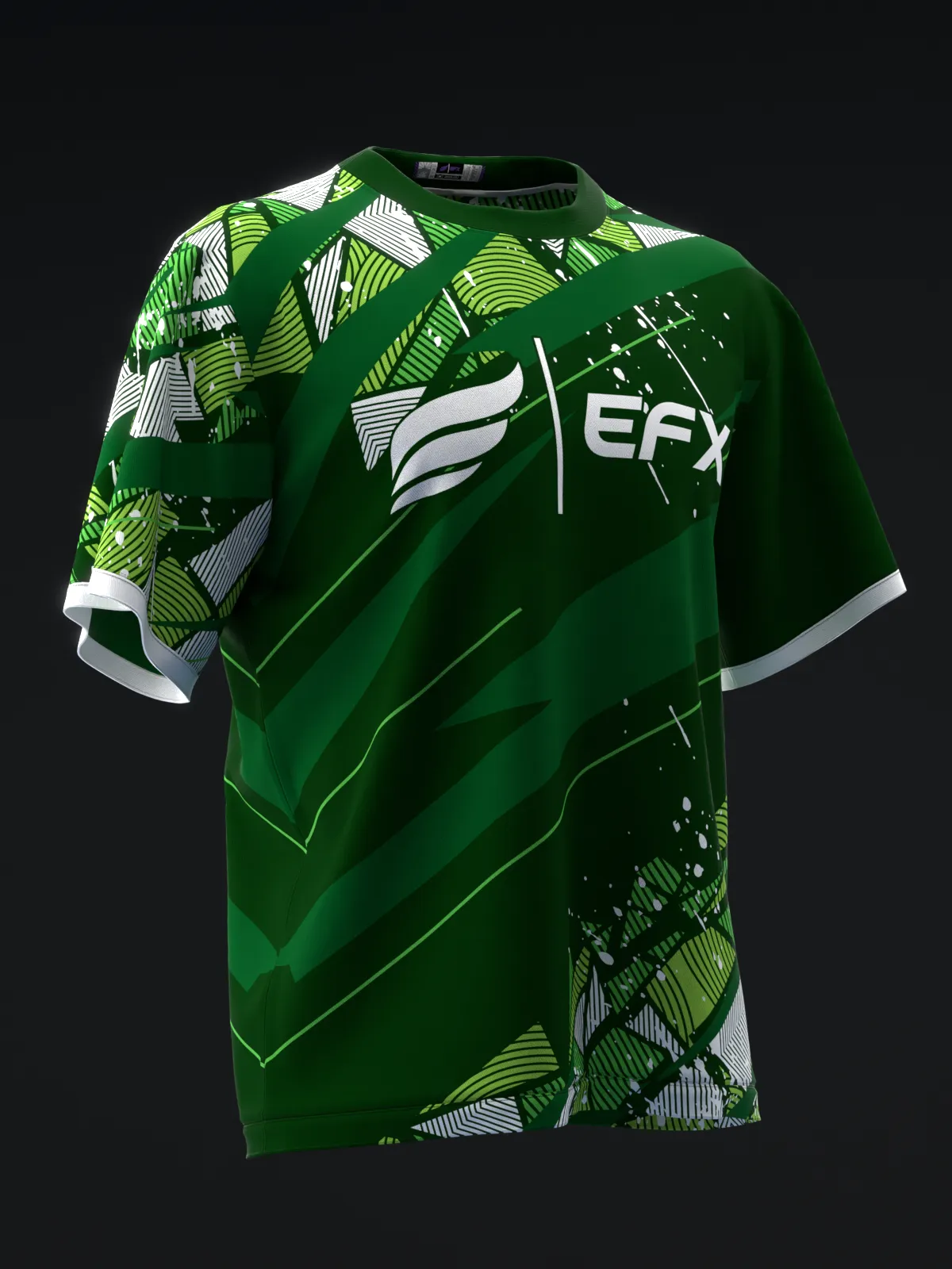 GLATTER - GREEN - BOWLING JERSEY