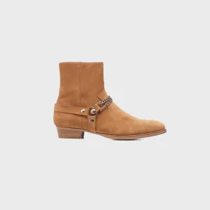 ЯH SUEDE CAMEL BOOTS