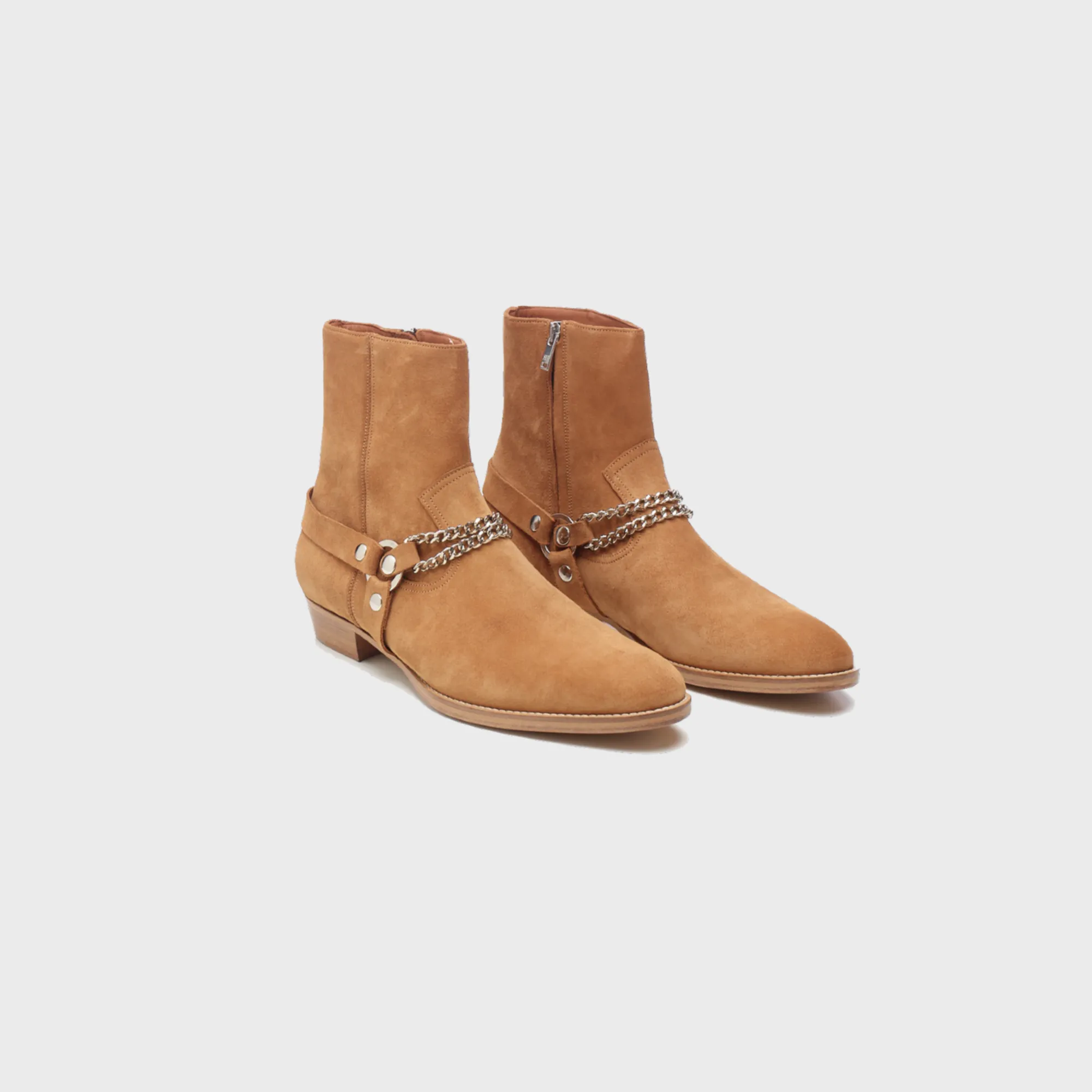 ЯH SUEDE CAMEL BOOTS