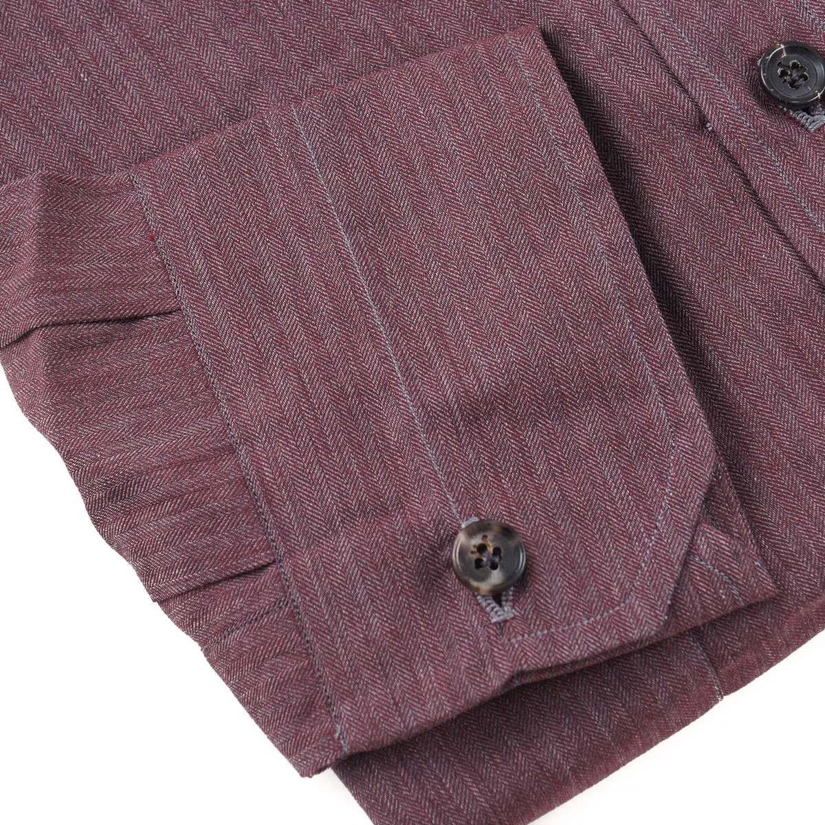 Isaia Lightweight Cotton Sport Shirt