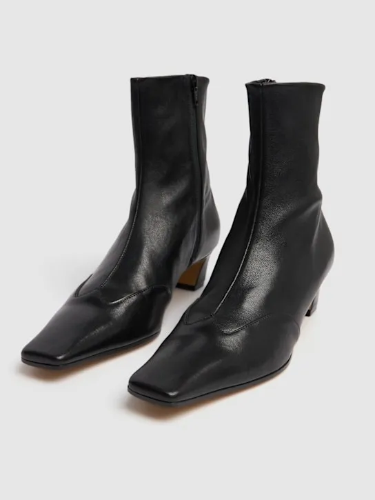 Khaite   40mm Nevada stretch ankle boots 