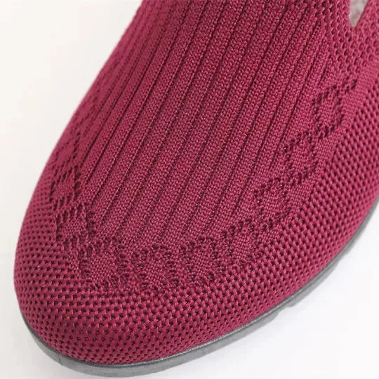 🔥Last Day 40% OFF -Women's Stylish Knit Mesh Slip-on Sneakers