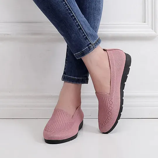 🔥Last Day 40% OFF -Women's Stylish Knit Mesh Slip-on Sneakers