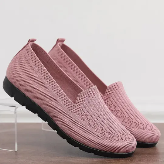 🔥Last Day 40% OFF -Women's Stylish Knit Mesh Slip-on Sneakers