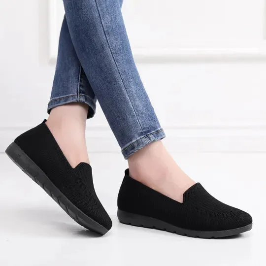 🔥Last Day 40% OFF -Women's Stylish Knit Mesh Slip-on Sneakers