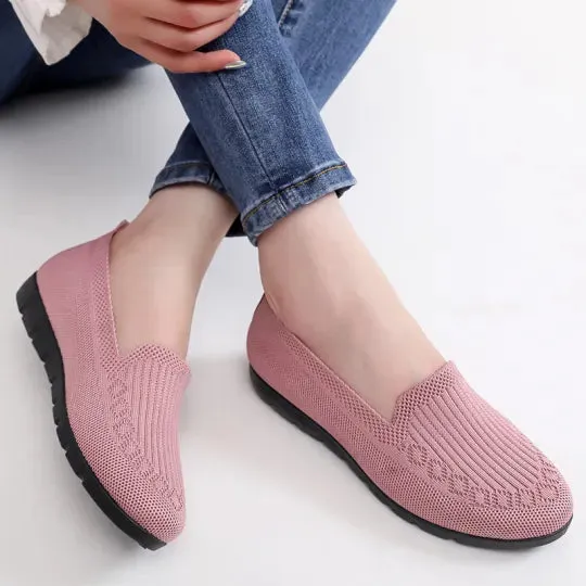 🔥Last Day 40% OFF -Women's Stylish Knit Mesh Slip-on Sneakers