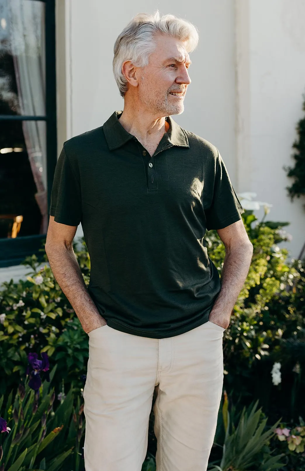 Men's Collared Polo Top -170g