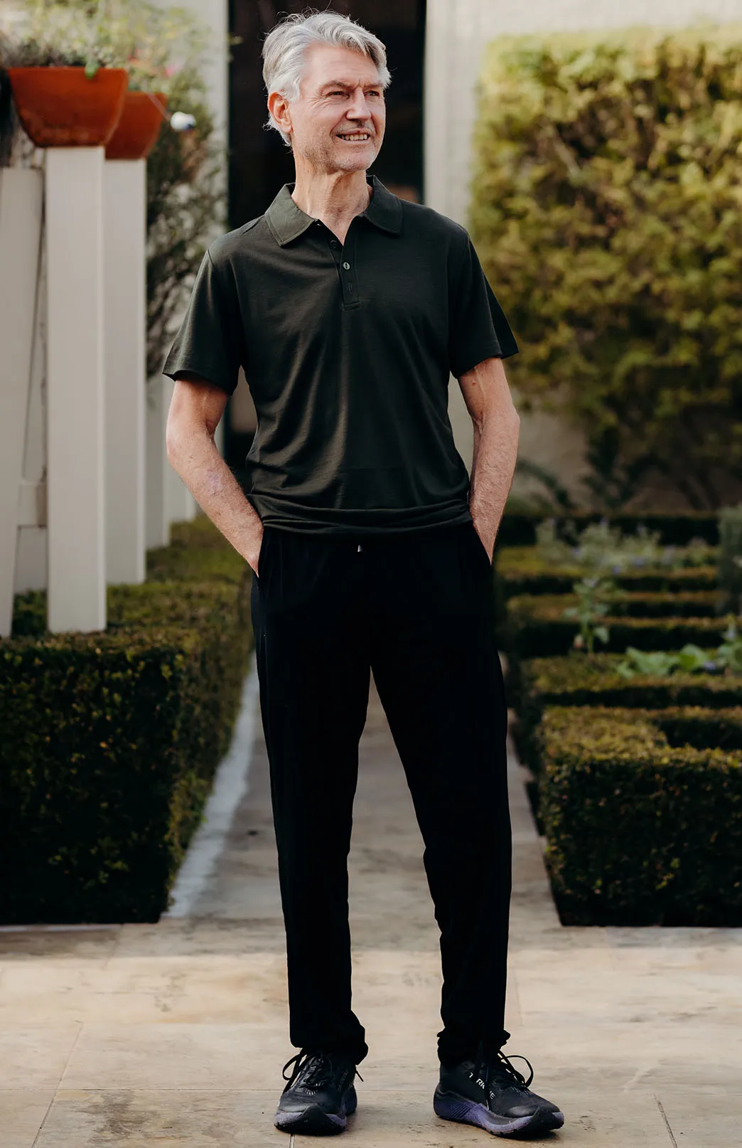 Men's Collared Polo Top -170g