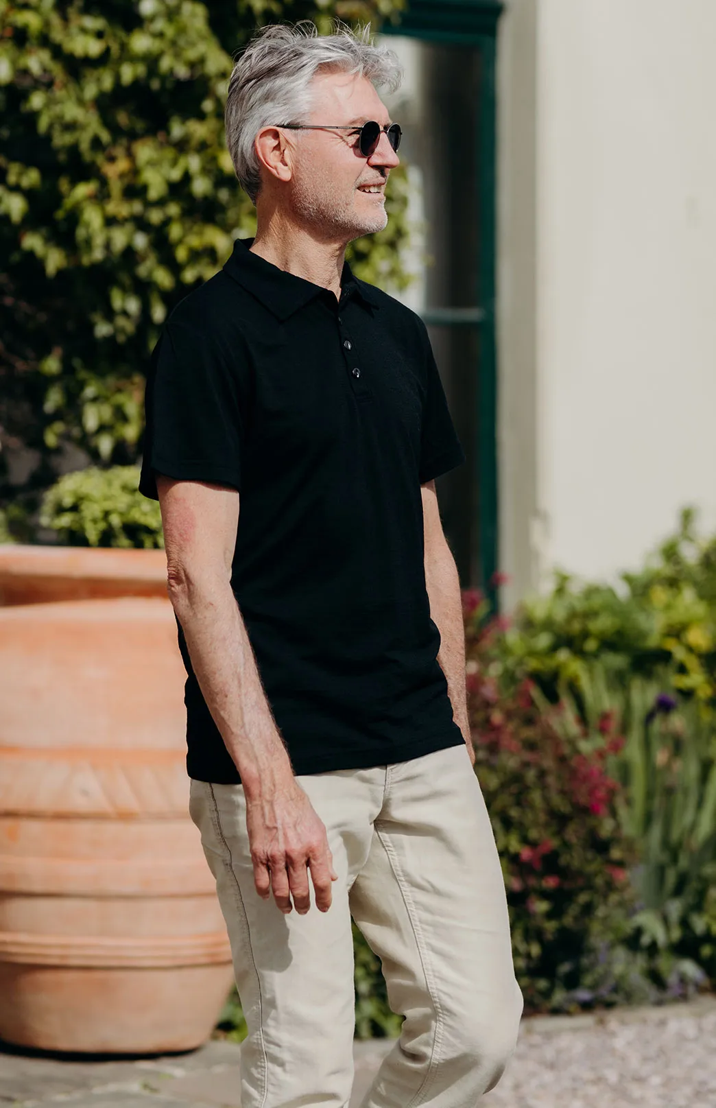 Men's Collared Polo Top -170g