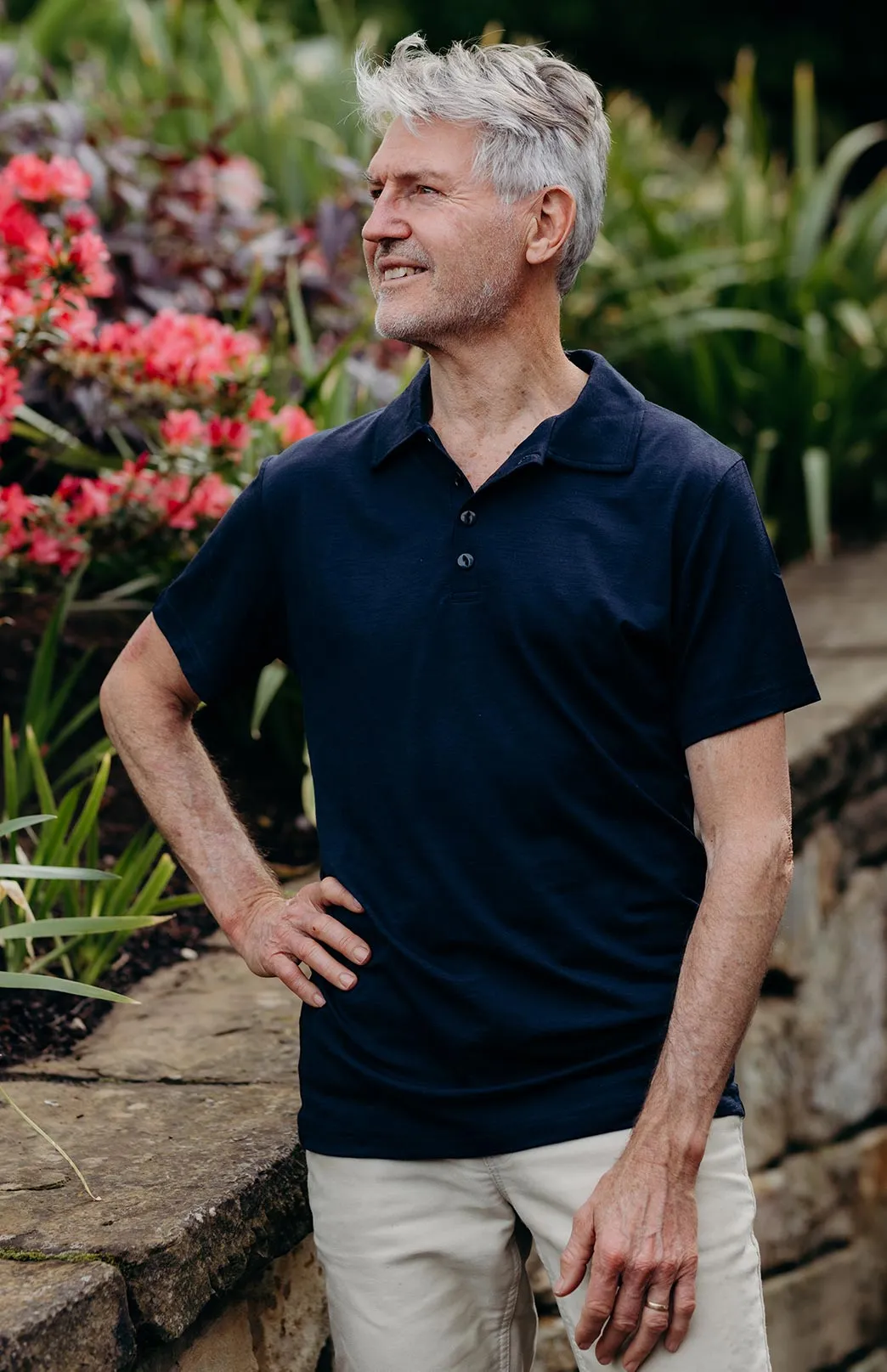 Men's Collared Polo Top -170g