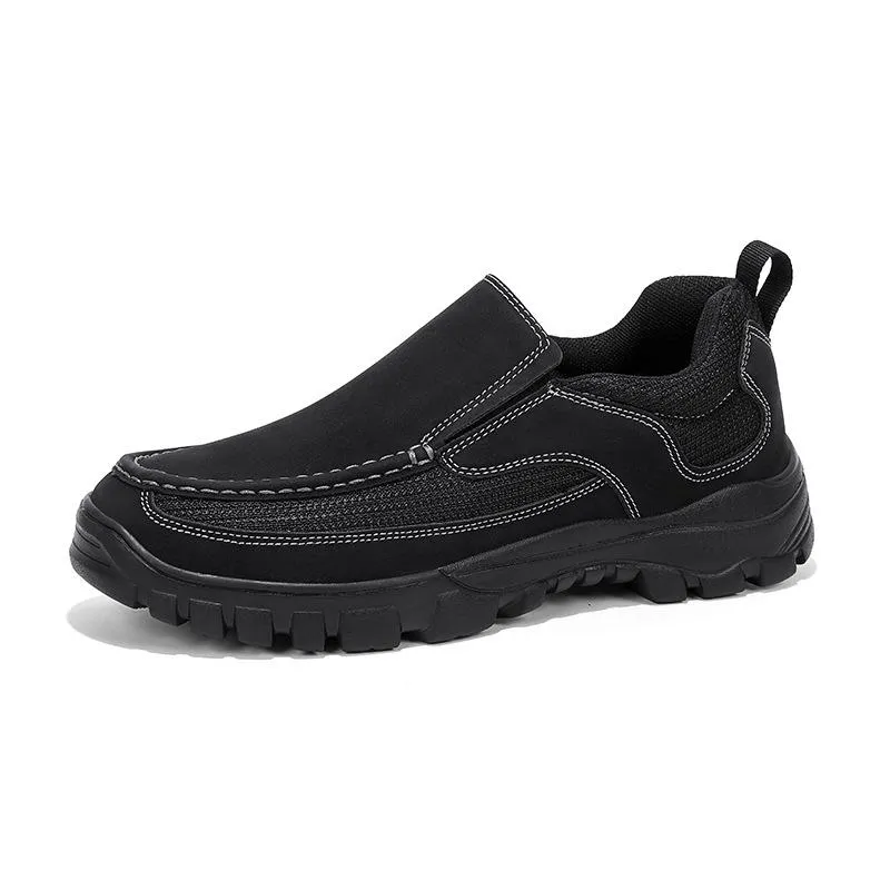 Men's Lightweight Breathable Casual Orthopedic Slip-On Walking Shoes