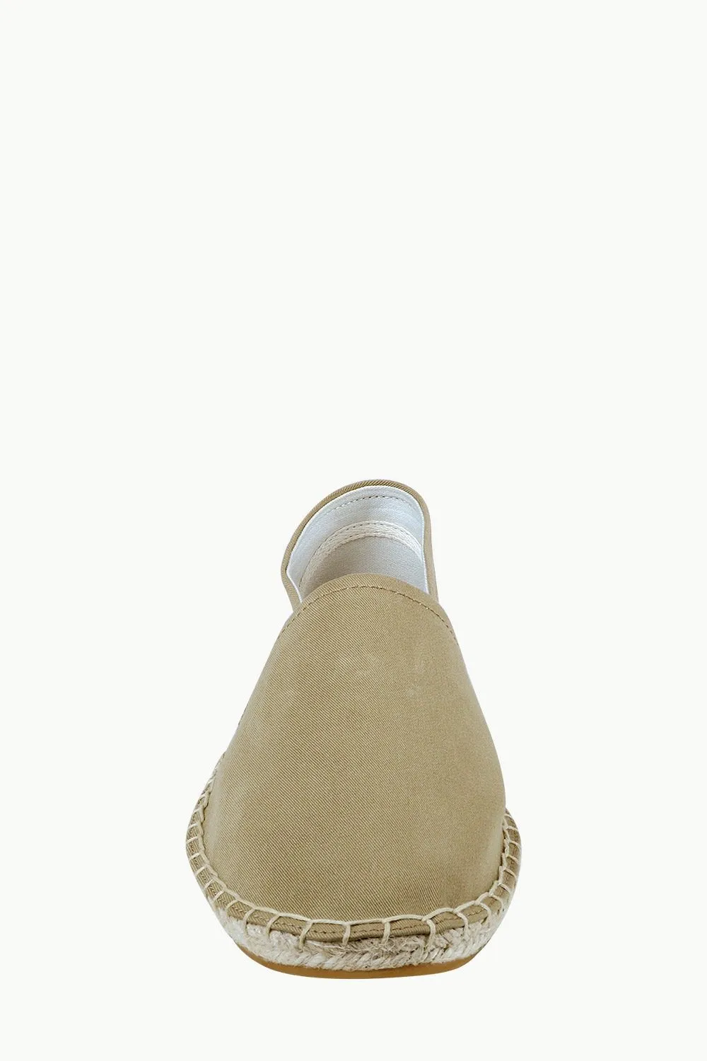 Men's Sand Canvas Basque Espadrilles