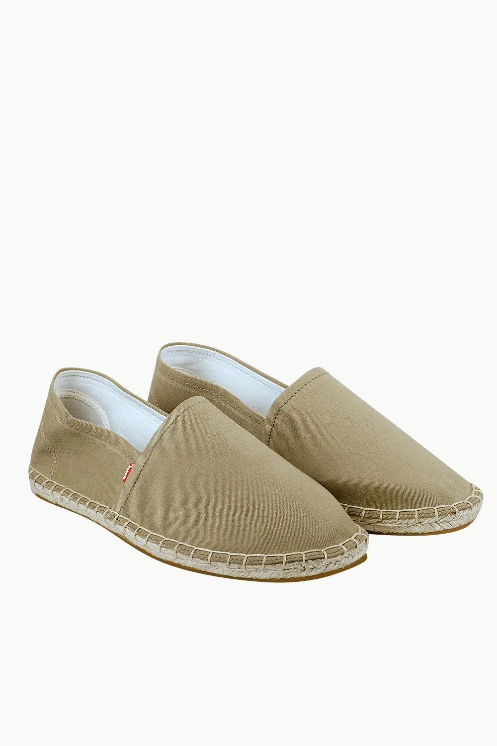 Men's Sand Canvas Basque Espadrilles