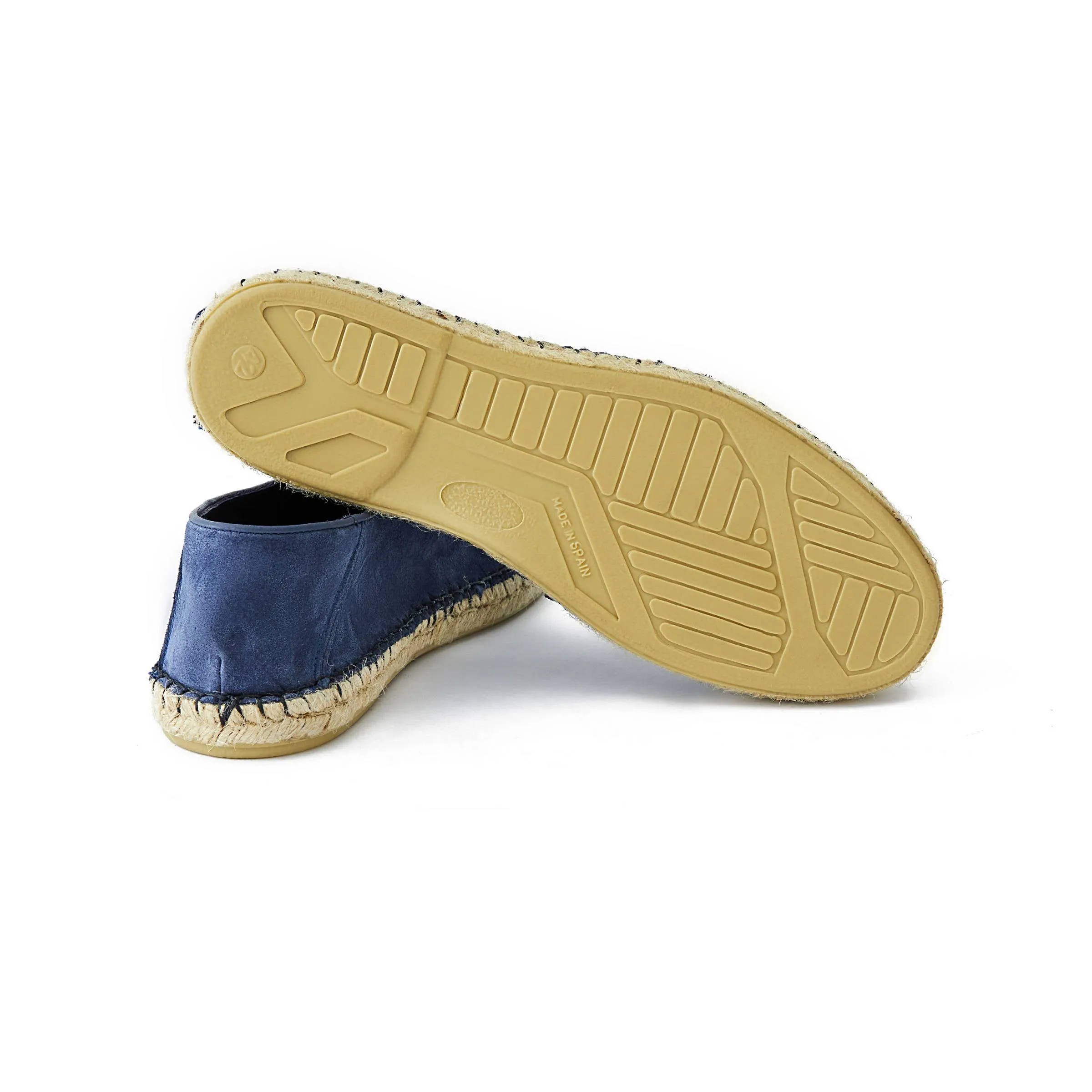 Men's Suede Calf Leather Handmade Espadrilles M9008