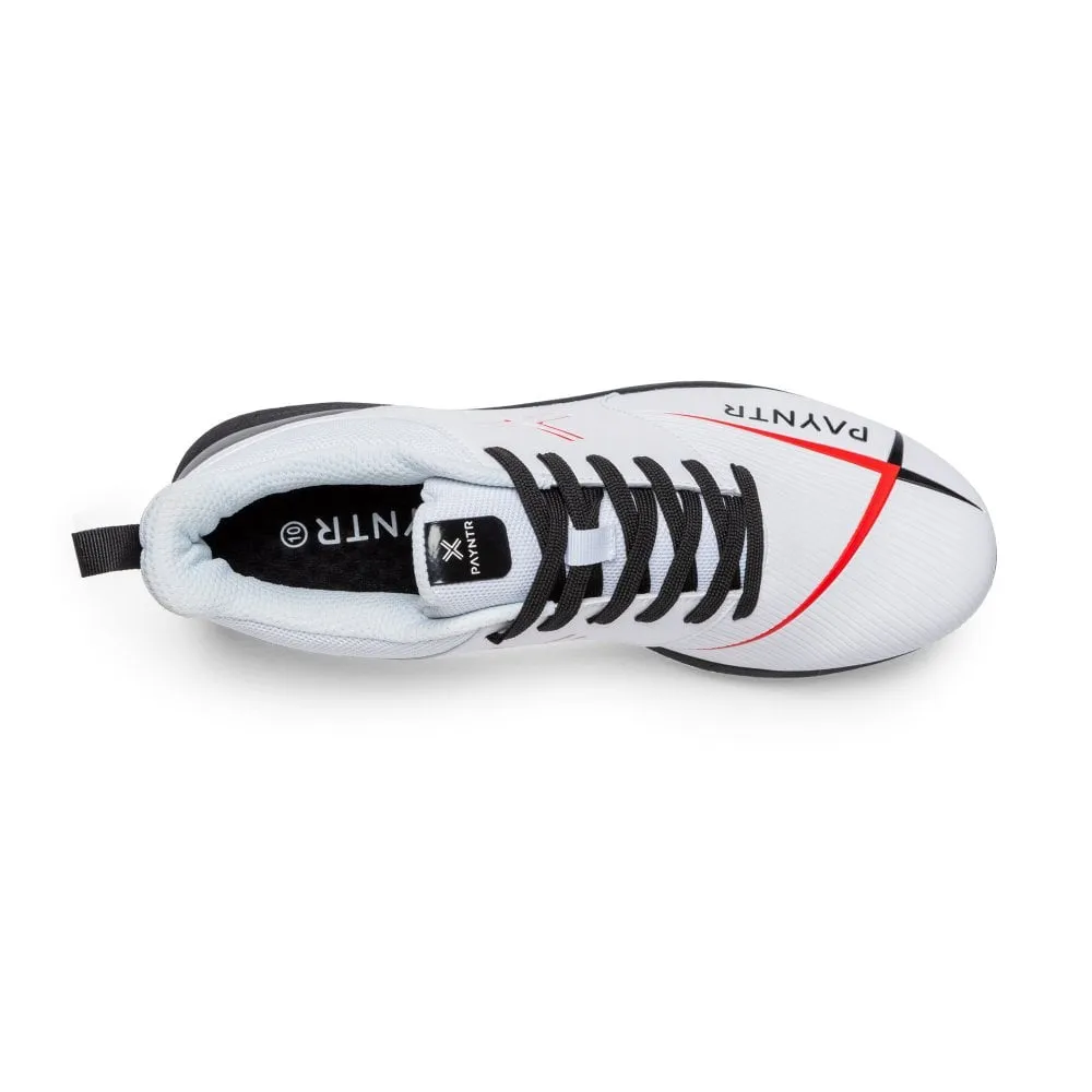 PAYNTR V Cricket Spike - White & Black
