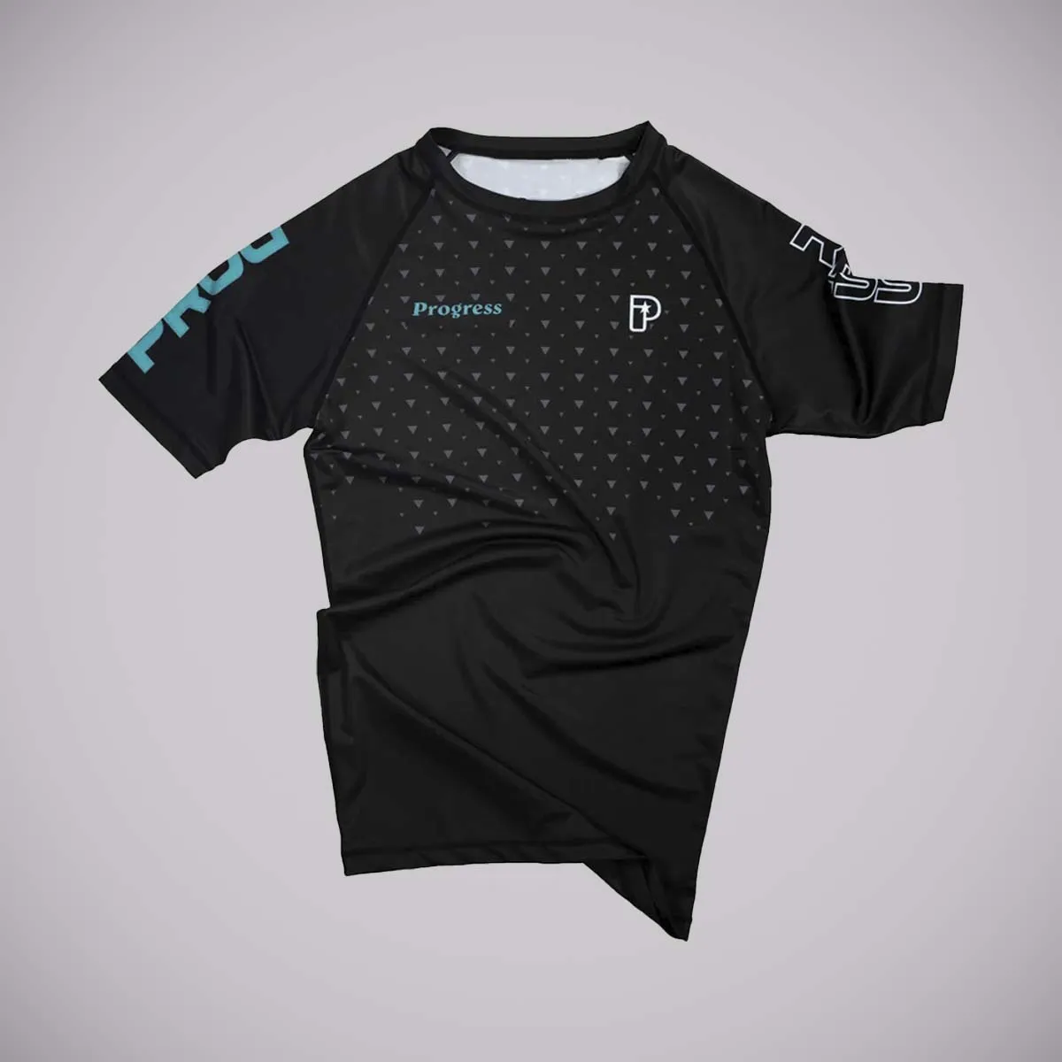 Progress Sportif Rash Guard Black/Teal