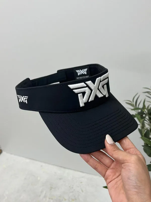 PXG Men's Lightweight Sport Visor Black H-22PXG000012BLK