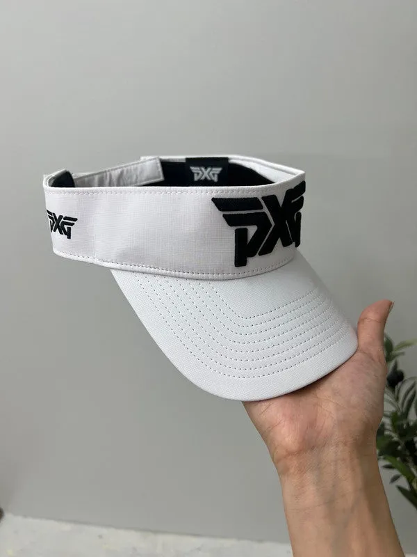 PXG Men's Lightweight Sport Visor White H-22PXG000012WHT