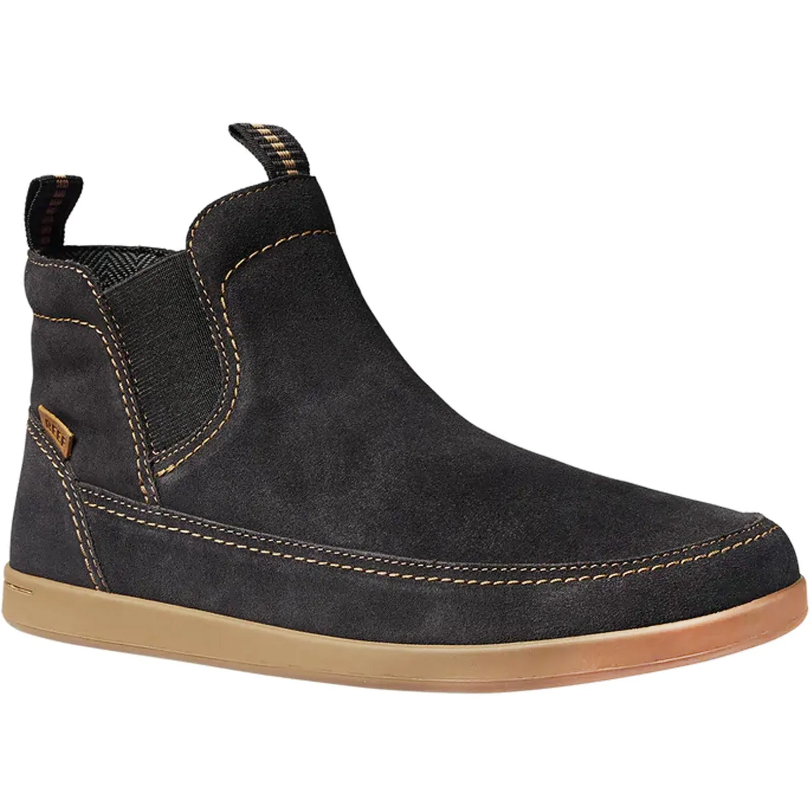 Reef Mens Cushion Swami Suede Ankle Boots - Black Rock