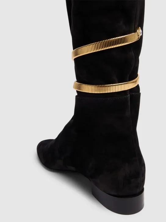 René Caovilla   20mm Juniper suede tall boots 