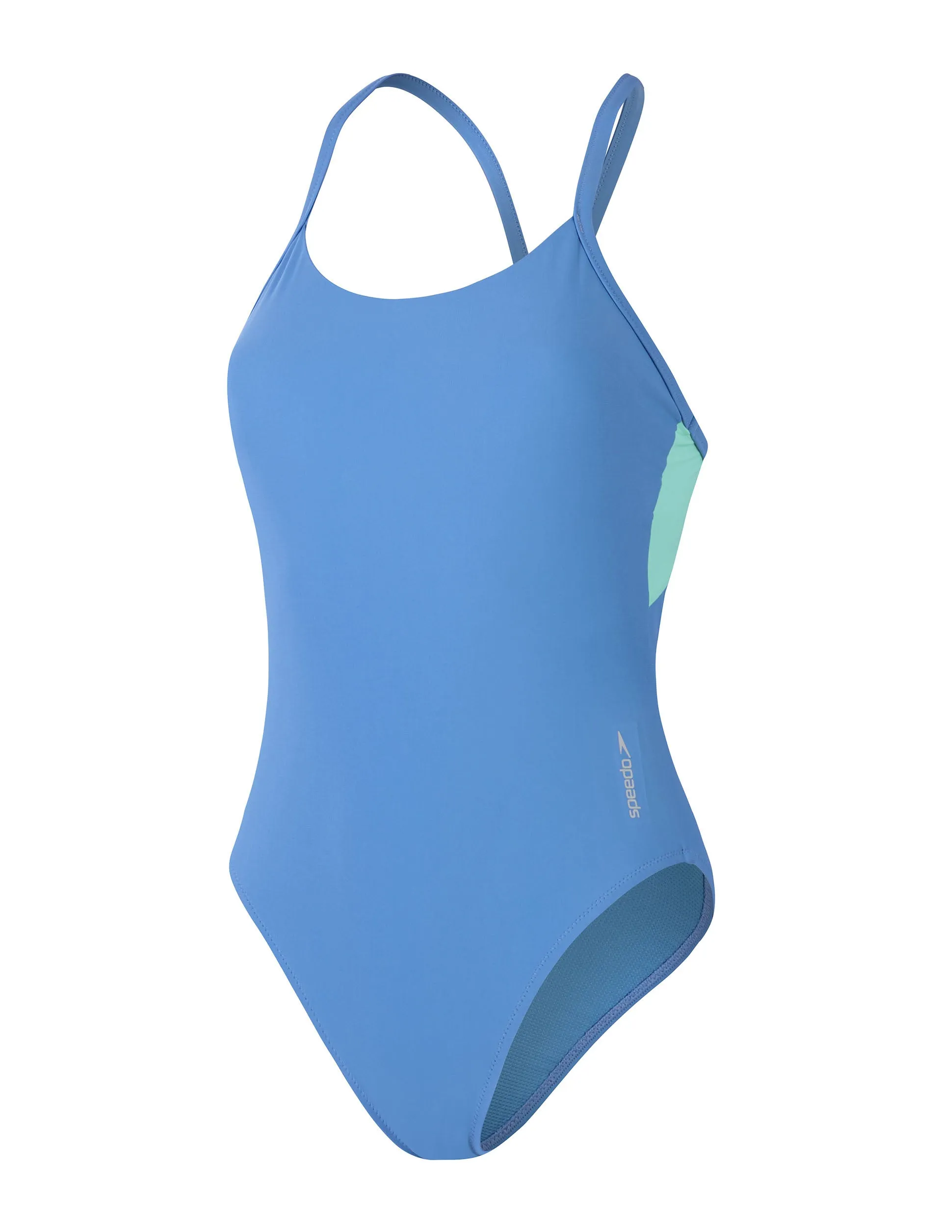 Solid Racerback One Piece - Blue
