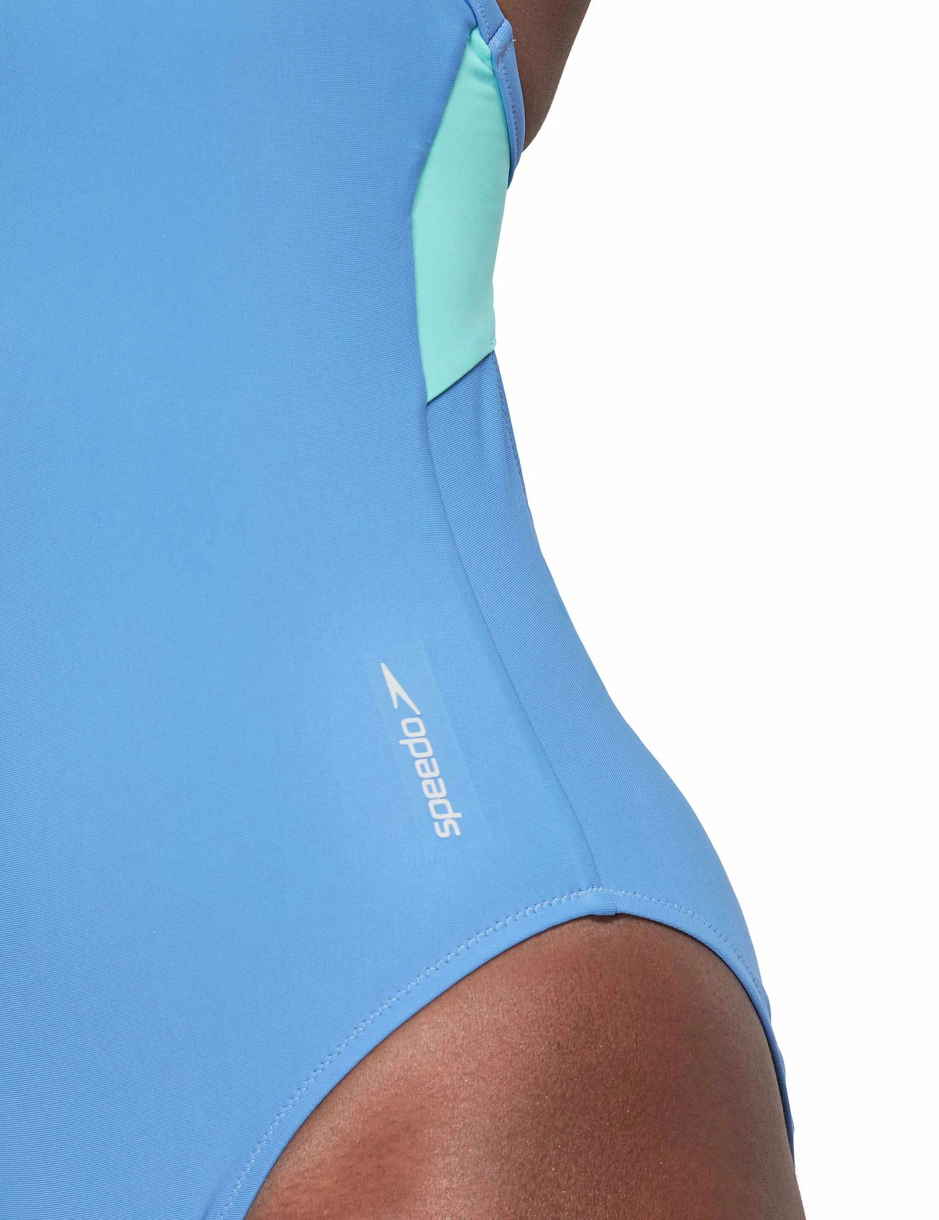Solid Racerback One Piece - Blue