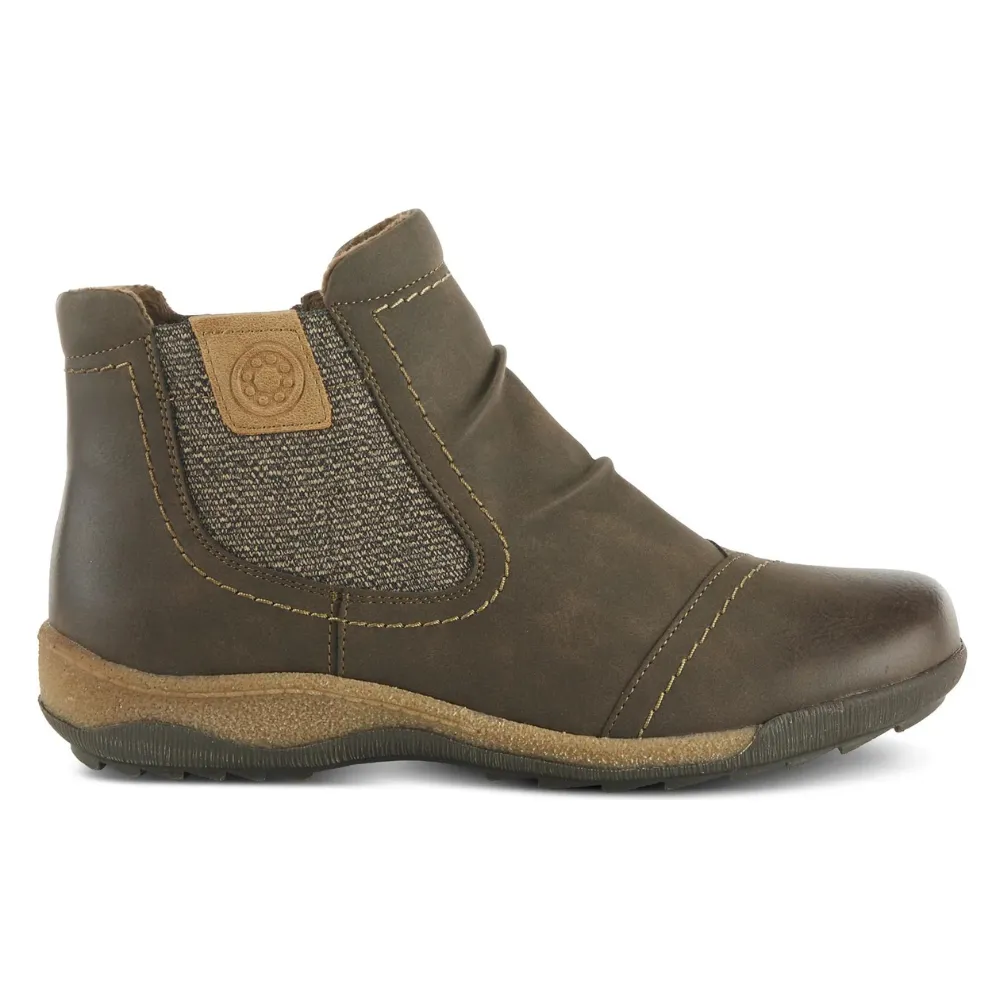 Spring Step Relife Atella Dark Brown Bootie (Women's)