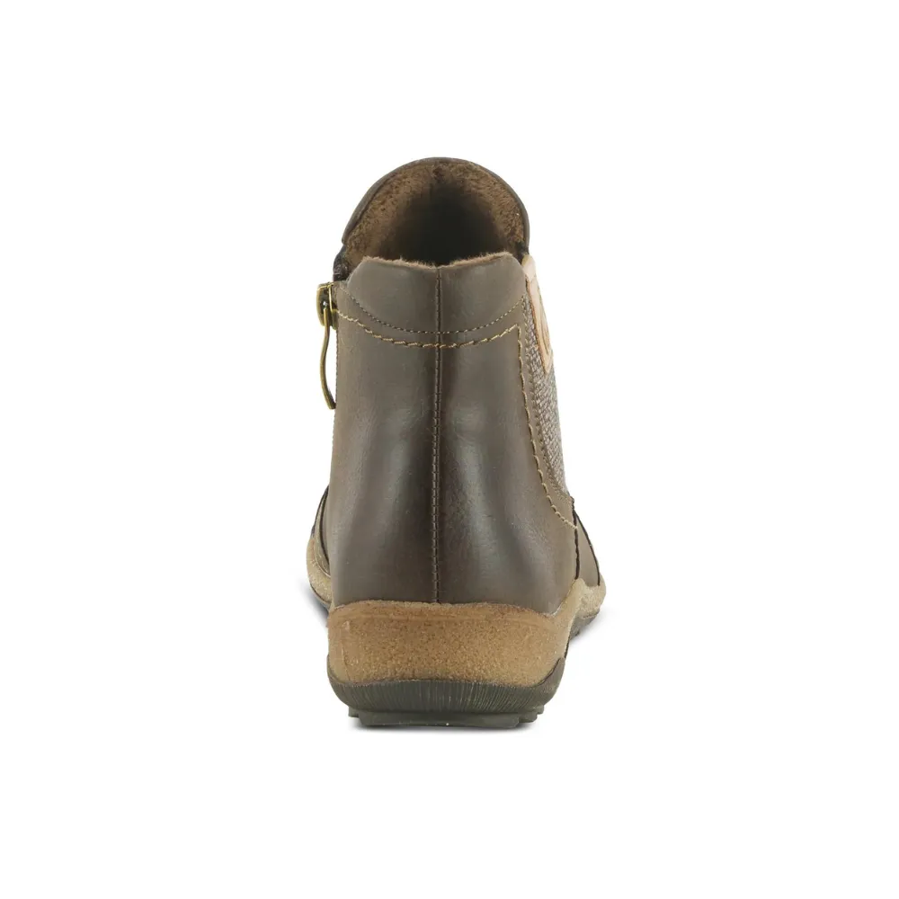 Spring Step Relife Atella Dark Brown Bootie (Women's)