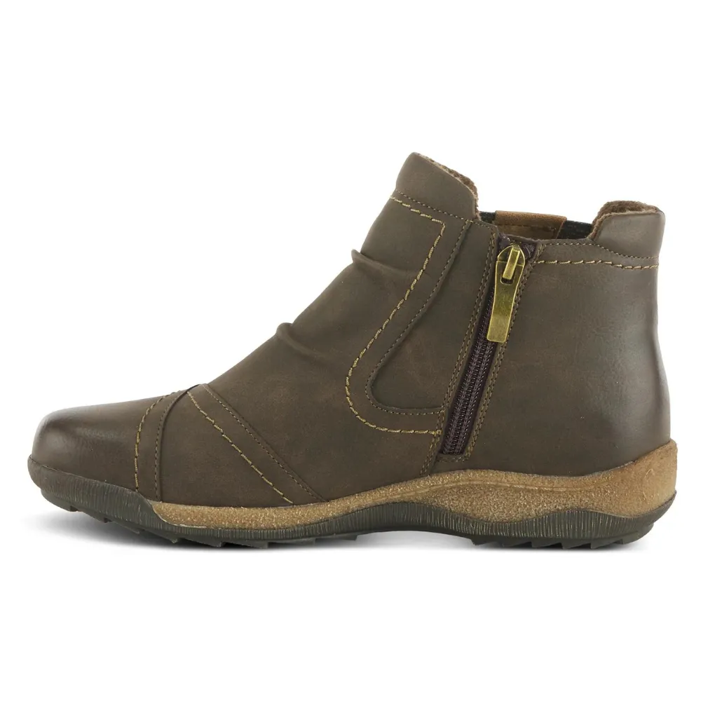Spring Step Relife Atella Dark Brown Bootie (Women's)