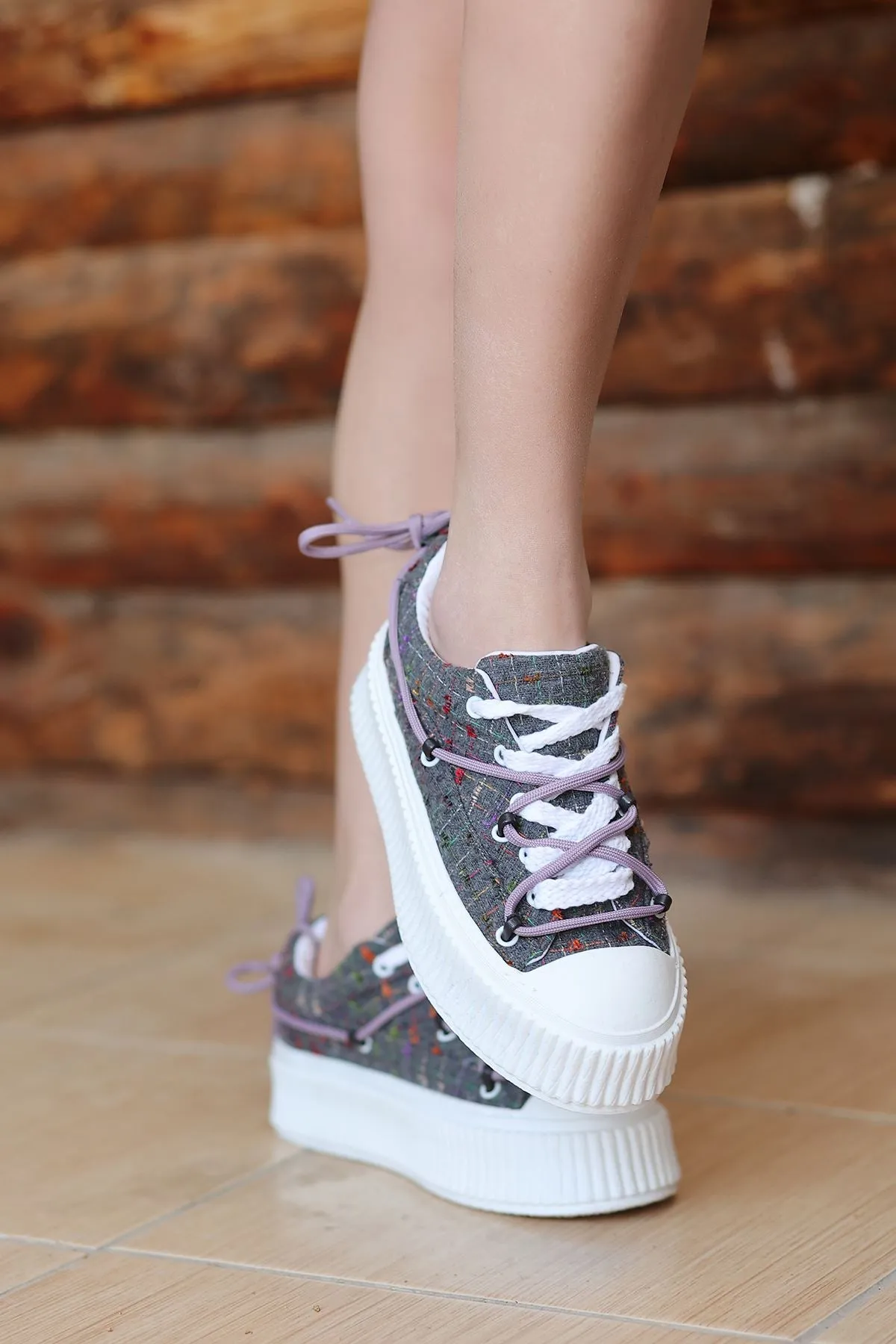 Thick Sole Daily Sport Gray