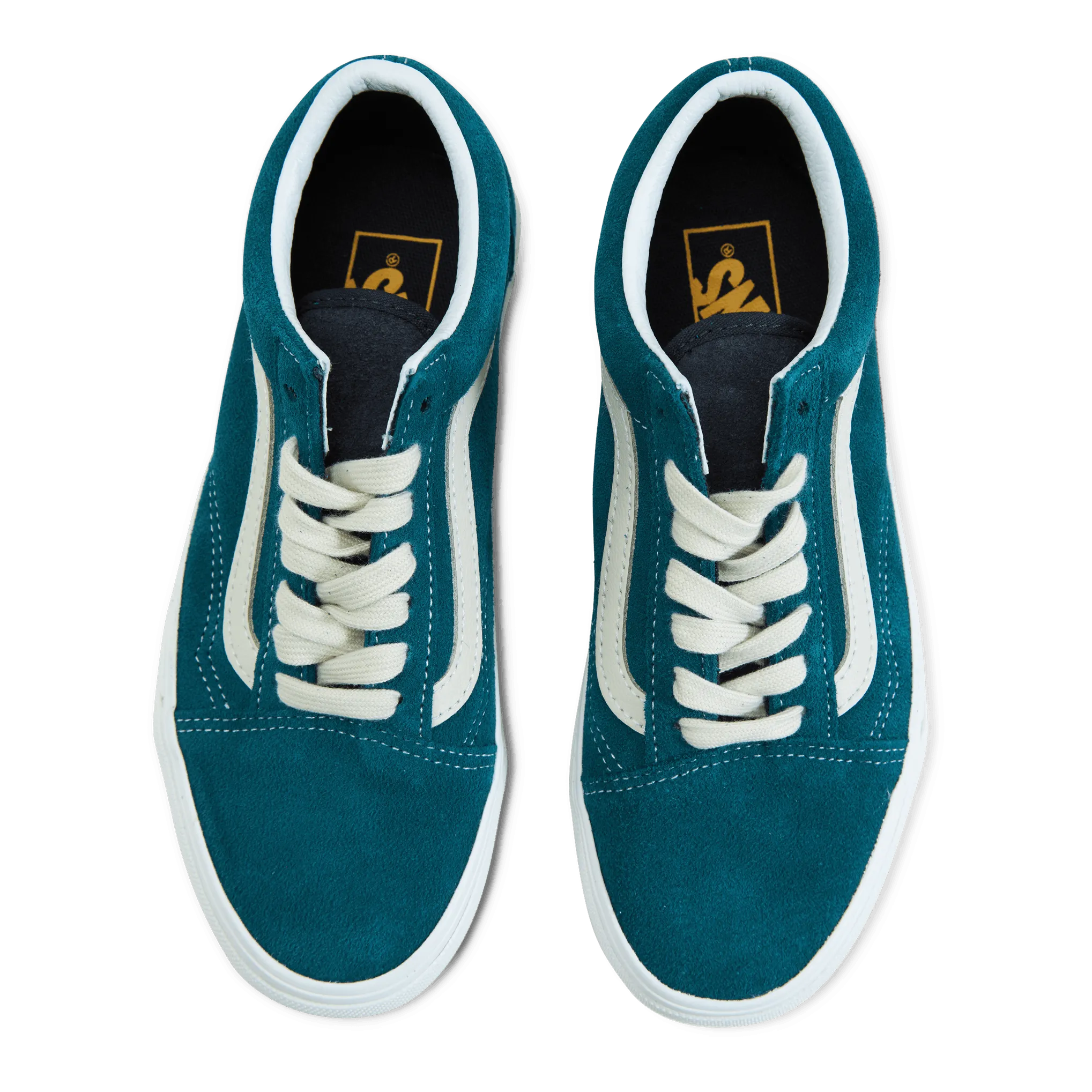 Ua Old Skool Stackform Varsity Suede Deep Teal