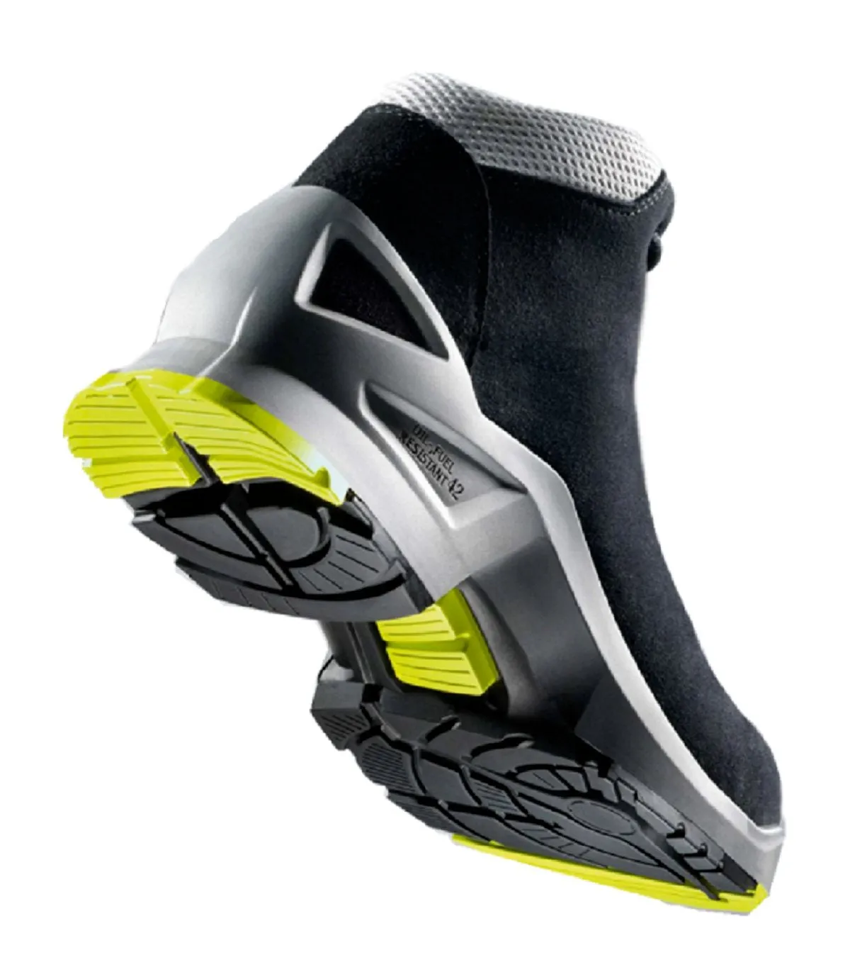 uvex 1 ESD Rated Metal-Free Safety Boots S2 SRC Black/Yellow