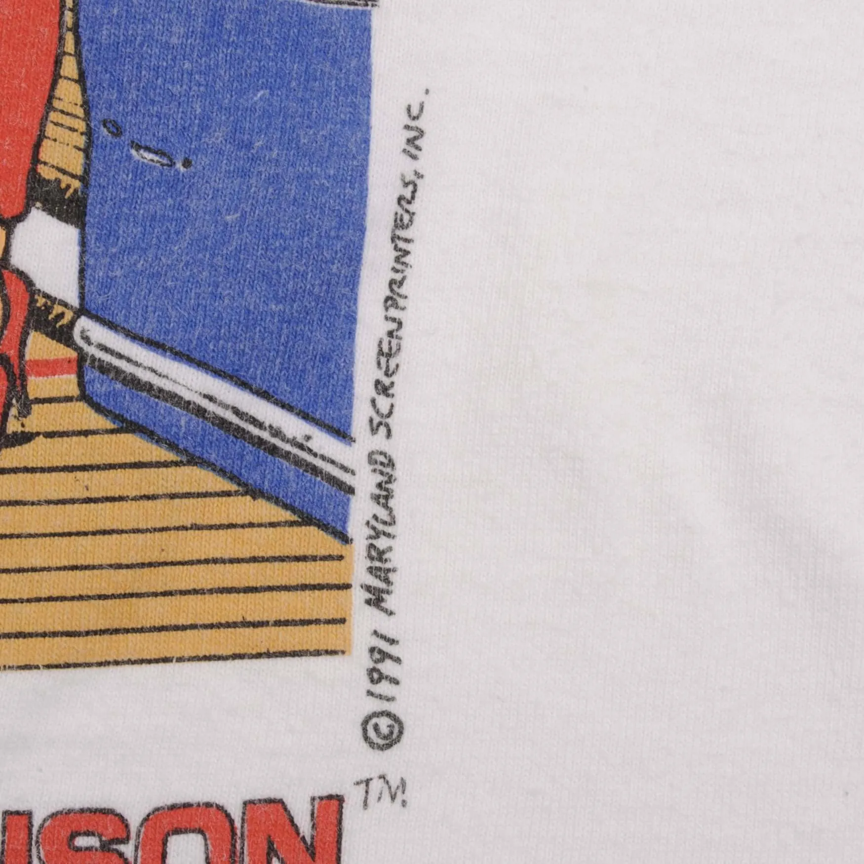 VINTAGE JOHNSON BOWLING BALLS 1991 TEE SHIRT SIZE XL MADE IN USA
