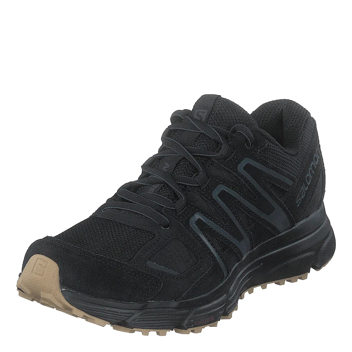 X-mission 4 Suede Black/ebony/gum3
